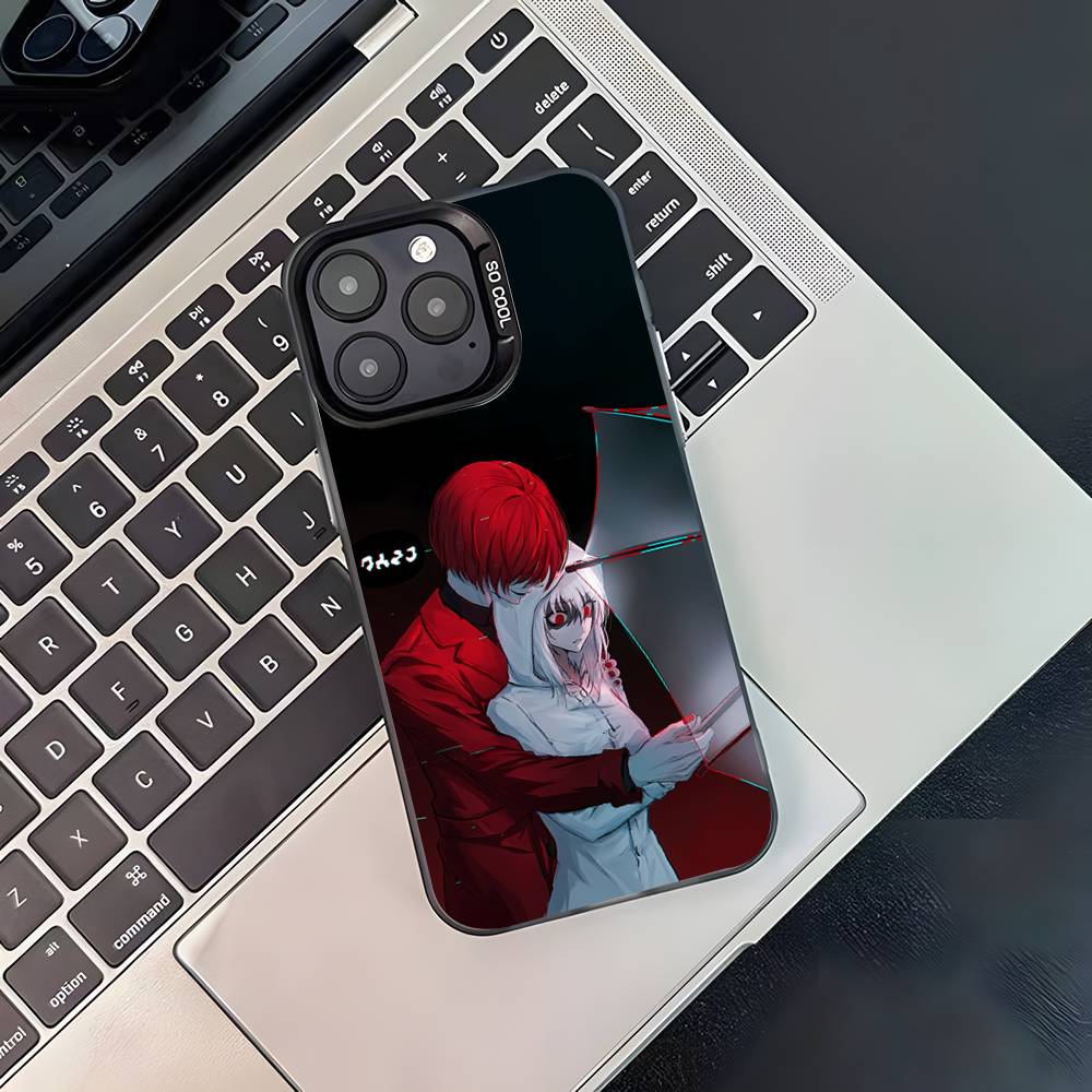 

H-HomicipherS For iPhone 17,16,15,14,13,12,11,Pro,MAX Black Candy Matte Cover iPhone11PRO