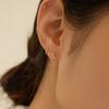 Lunne 14K Duo Bezel Piercing (14K Gold) #Lfpi25