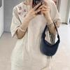 Cotton short-sleeved t-shirt women's print pattern literary niche design sense ins American retro oversize top tide
