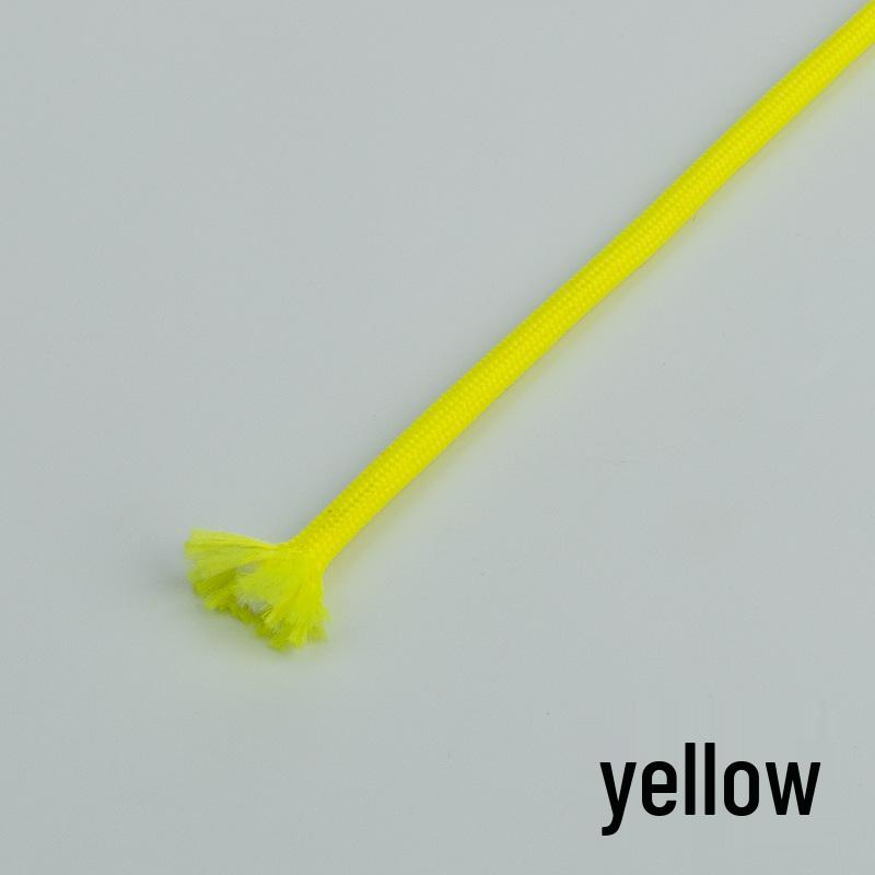5mm Thick Colored Round Polyester Core Rope - Wear-Resistant for Binding, DIY Weaving, Clothing Waistbands, Hats, or Pants.