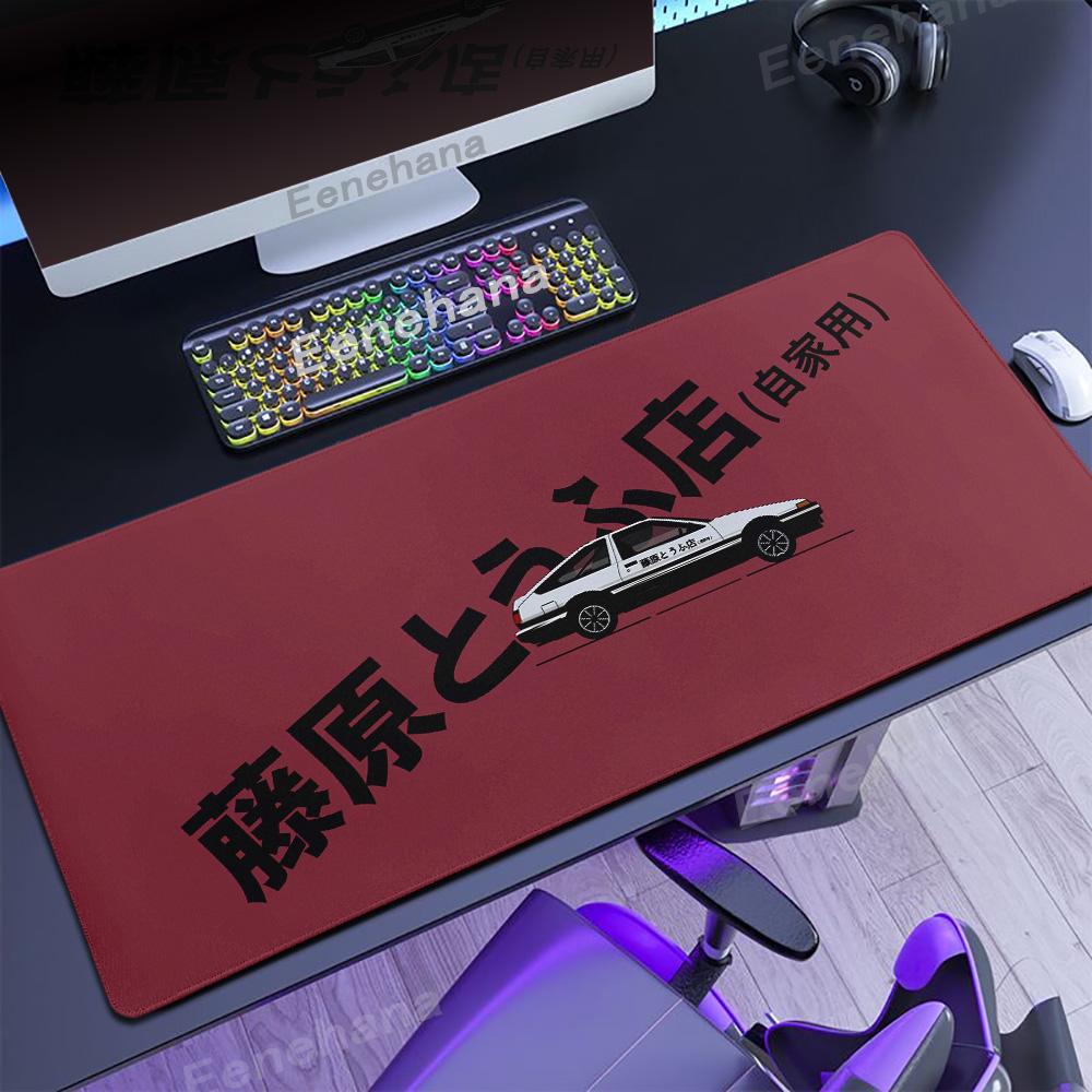 HD print Art Large Keyboard Mause Desk Mat Office PC Gamer Accessory Deskmat Initial D AE Mouse pad Computer Table carpets