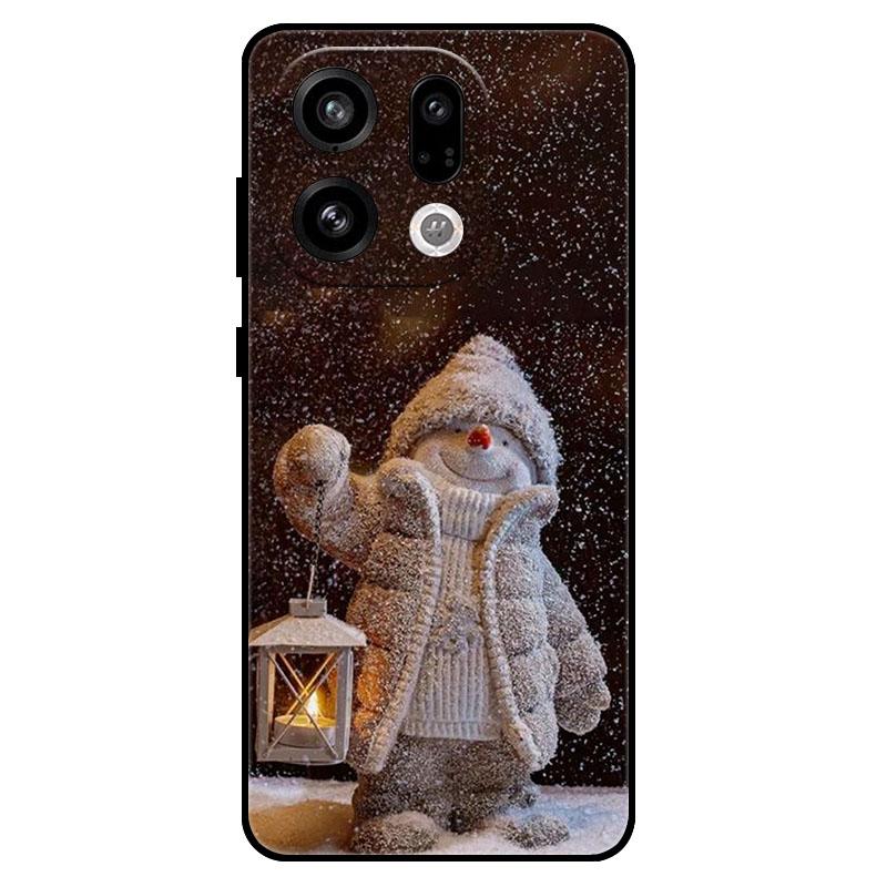 For OPPO Find X9Pro X9 X8 X7 Ultra FindX8s X7 X8 Pro X8s + Plus Christmas Phone Case Shockproof Soft TPU Silicone Protect Cover