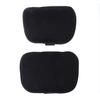 2Pcs 29x19cm Universal Car Headrest S Class Ultra Soft Pillow Suede Fabric For Mercedes/Benz/Maybach Back Cushion