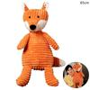 Cosplay Dzikiego Zwierzęcia Leśnego Wypchane Zwierzę Pasiasty Pluszowa Lalka Pomarańczowy Lis Pluszowa Zabawka Przytulny Towarzysz do Snu Dla Dziewczynki Prezent