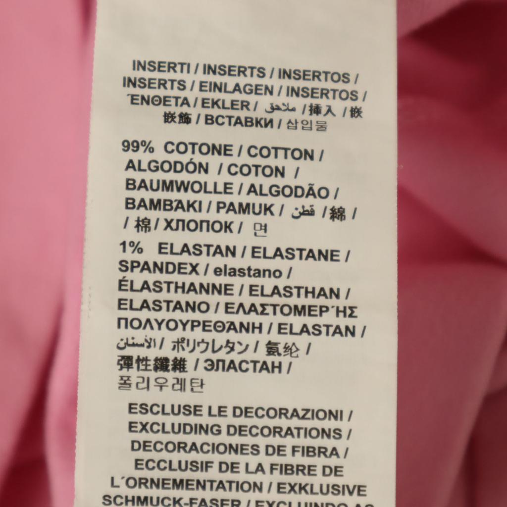 LOVEMOSCHINO Heart rhinestone Long sleeve Sweatshirts 40 pink Women Used