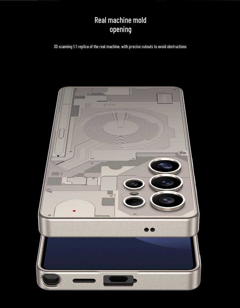 Samsung S25 Ultra Circuit Board Matte Protective Phone Case