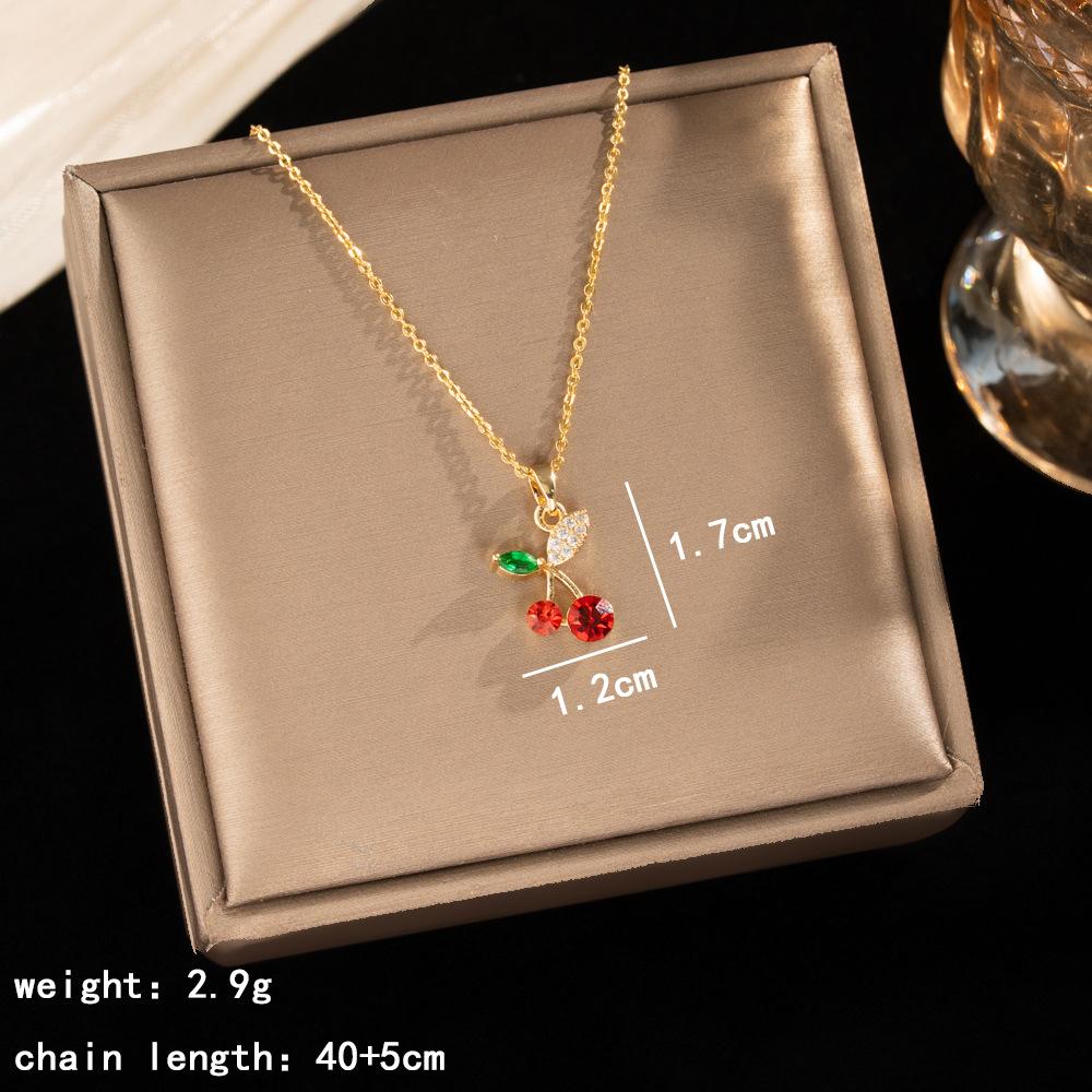 Light Luxury Zircon Full Diamond Choker Necklace Titanium Steel Versatile Minimalist Accessories for Women