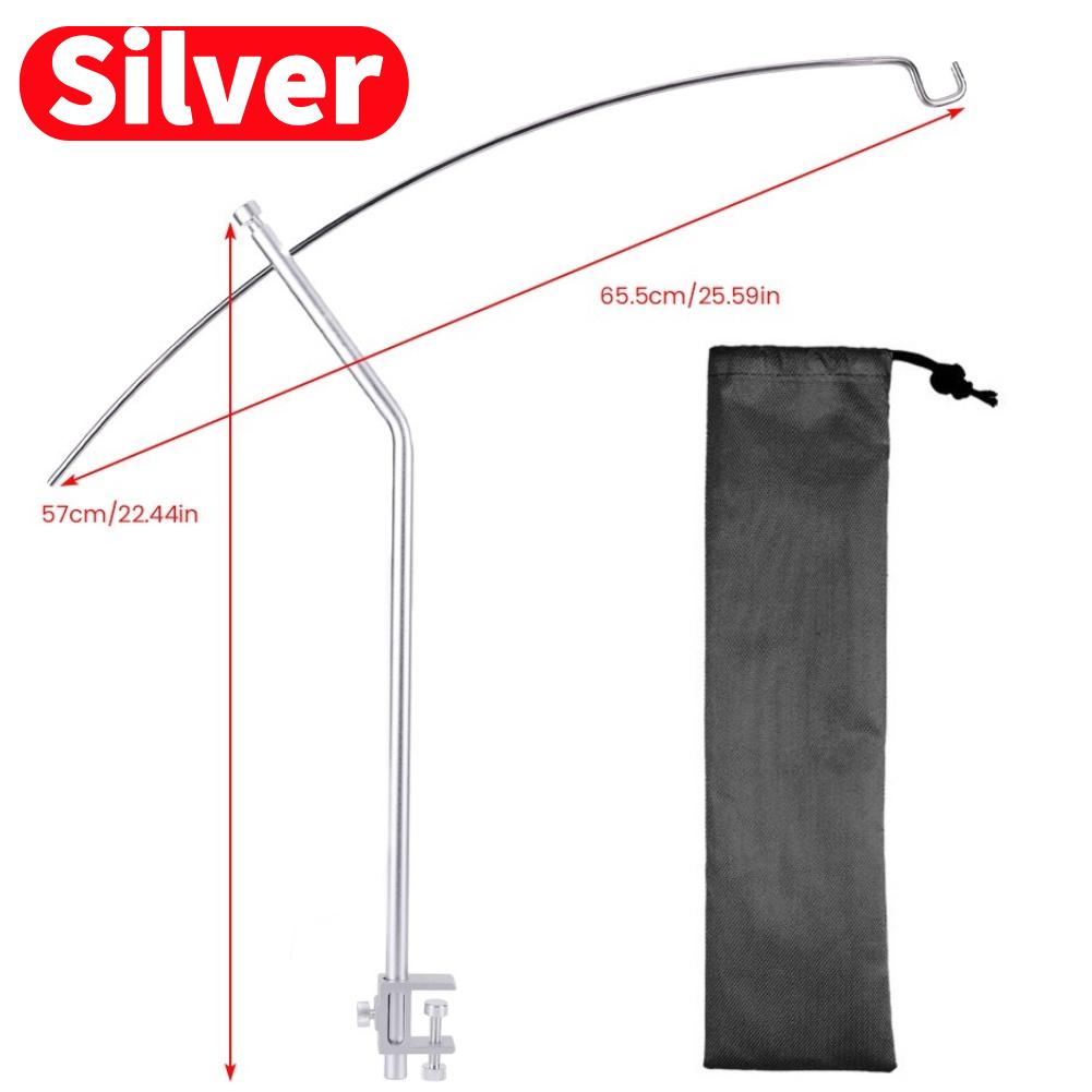 IGT Lamp Hanging Rack Aluminum Camping Light Hanger Portable Lamp Holder for IGT Table Outdoor
