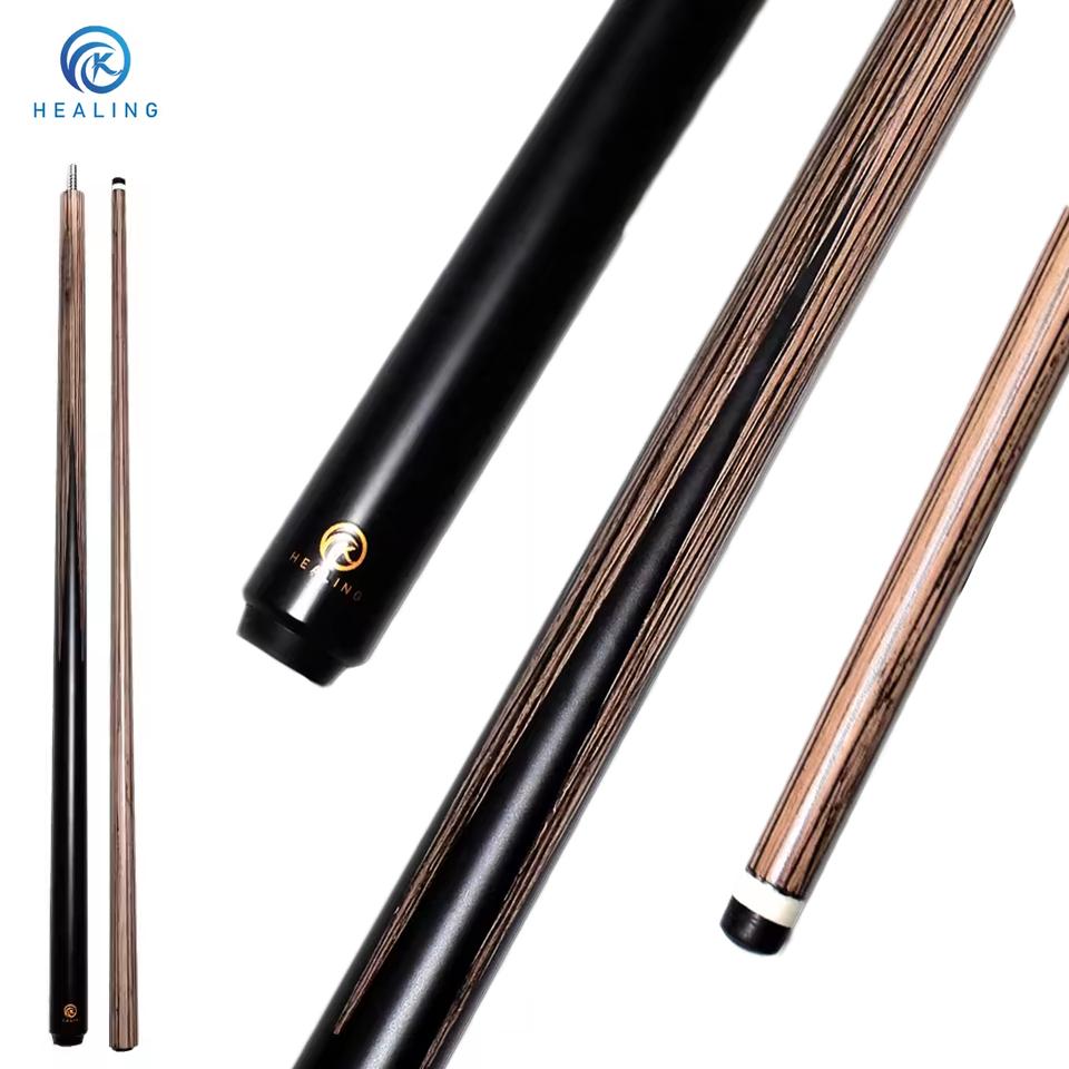 

HEALING Pool Cue Black Technology Billiard Cue Sticks 12mm Tip Radial Pin Joint 142cm/55.9inch Length 19~21oz Weight коричневый