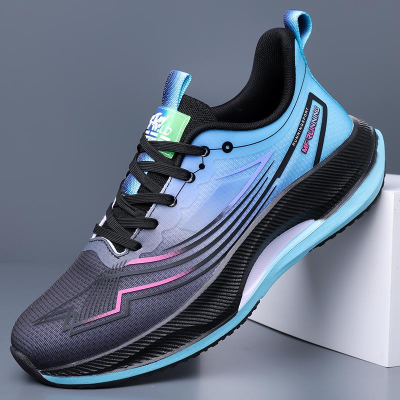 Running Shoes Carbon Board Speciality Marathon Men Athletic Breathable Lightweight Women'S Plush Comfort Athletic Nonskid Athletic Shoes