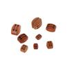 10Pz Pulegge a Doppio Blocco in Legno 3mm 4mm 5mm 6mm Accessori per la Costruzione di Modelli di Navi Fai-da-te Accessori per Modelli di Vele Antiche