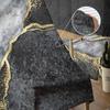 Abstract Black And White Marble Sheer Voile Window Curtains Tulle Curtains Living Room Balcony Decoration Drapes