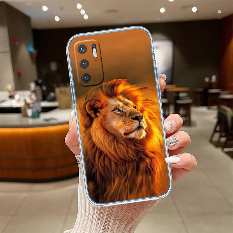 Animal Lion Phone Case for Motorola Edge 20 30 S30 40 50 Fusion Lite Plus Pro Ultra Neo One Action Zoom Hyper Power Macro Vision