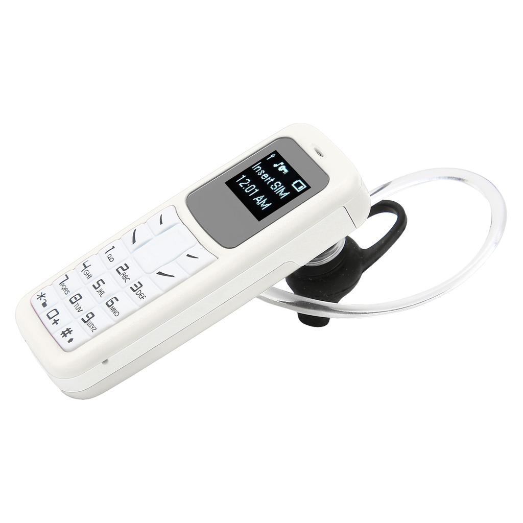   Mobile Cell Phone Small Mobile Phone   Headset Dialer with Ear Hook Support SIM 0.66inch