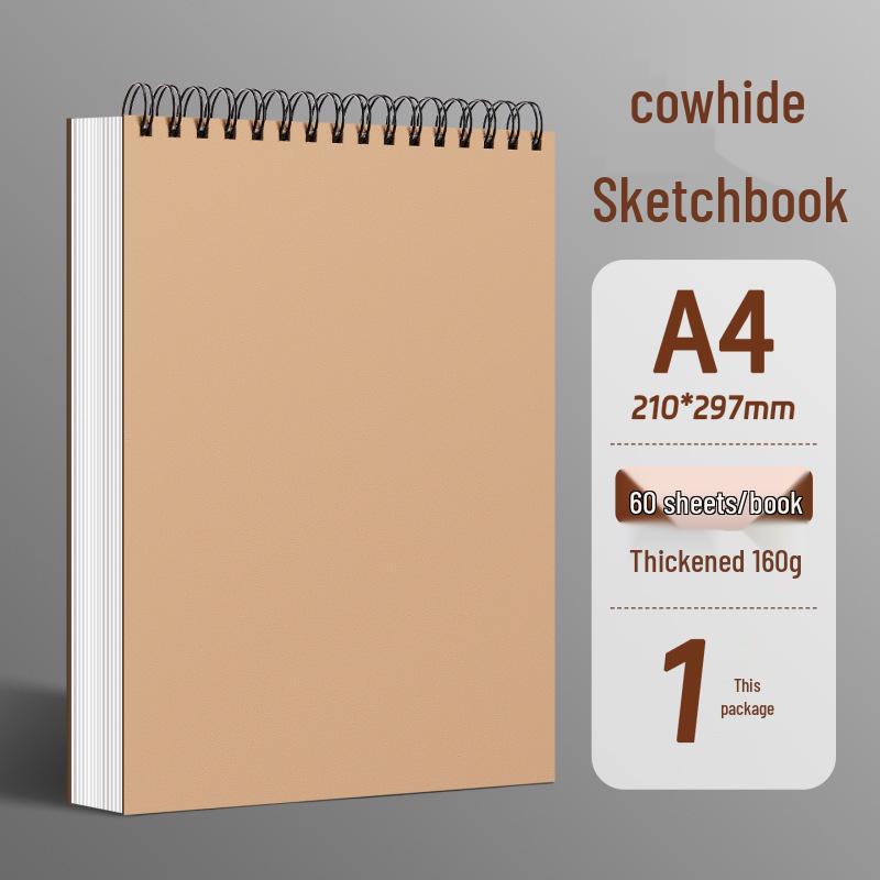 A4 Watercolor Marker Sketchpad - Thickened 160g 16K Sketchbook for Special Art Use.