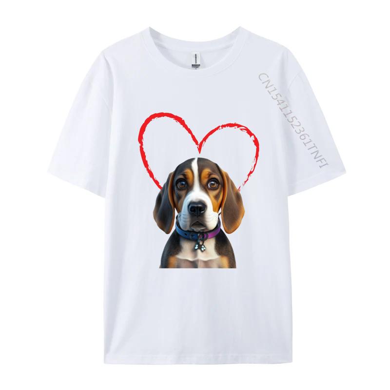 The Beagles Embrace Tshirt Fitted Funny Men Graphic Fashion New 100 Cotton T Shirts Harajuku TShirt S