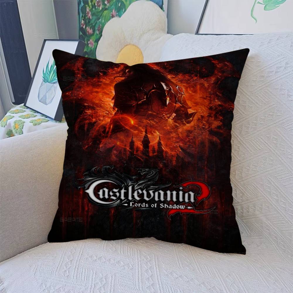 C-Castlevania Аниме Игра Декоративная Эстетика Комнаты Наволочка Домашний Декор Спальня Диван-Кровать Подушка для Дивана Наволочка 45x45 30cmx30cm