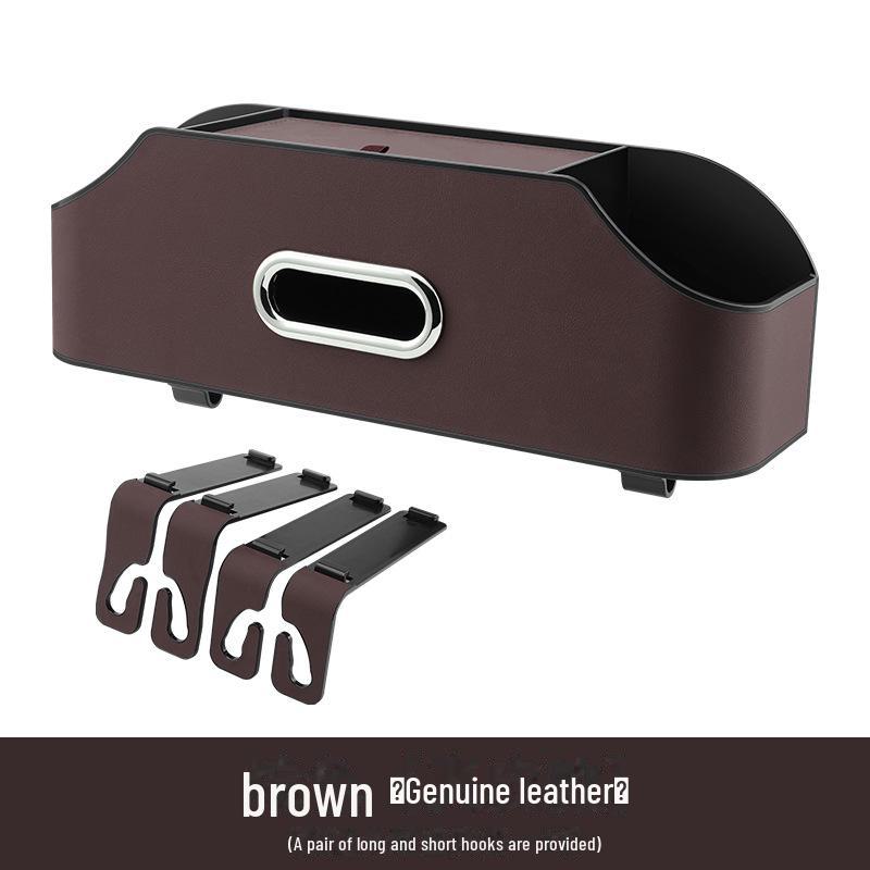 Universal Car Seat Back Multi-Function Storage & Tissue Hanging Bag