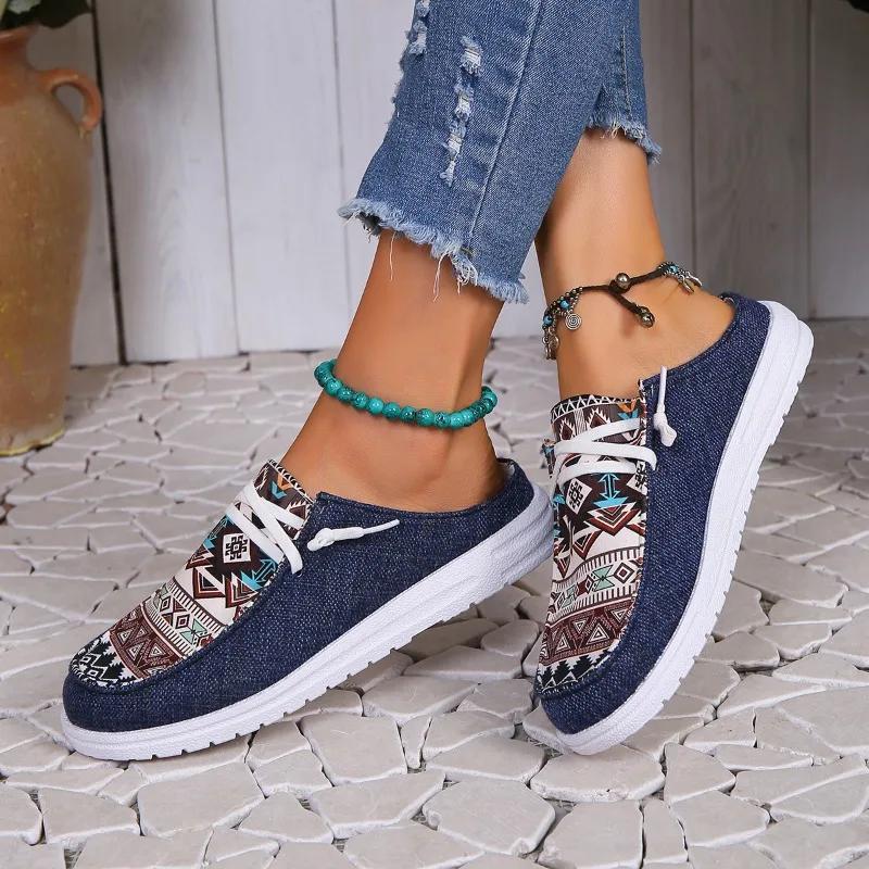 Fashion 2024 Spring and Autumn Fashion New Women's Round Toe Walking Shoes Casual Comfortable Shallow Mouth Thick Sole Sneaker