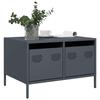 VidaXL TV Cabinet Anthracite 68x50x43.5 Cm Cold-rolled Steel, TV Stand, TV Sideboard, Hi-fi Cabinet, TV Bench, Cabinet In 851240