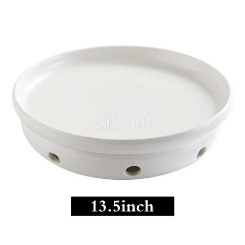 Creative Dry Pot Bowl Alcohol Candle Plate Set Ceramic Heating Furnace Heat Preservation Dish Water Boiled Fish Plate Tableware