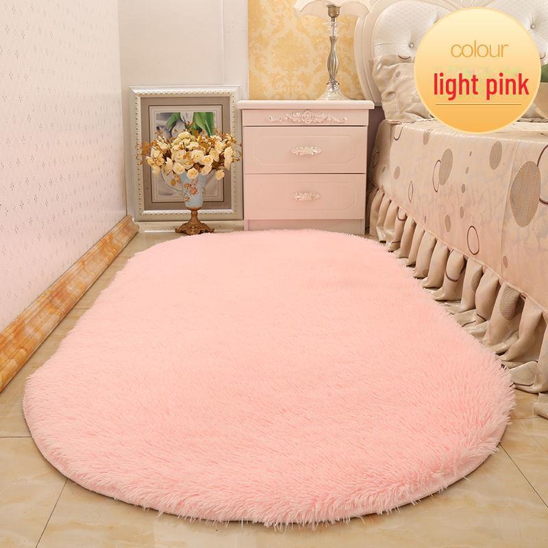 

Ковер из чистого шелка для спальни или гостиной - плюшевый длинный диван и прикроватное одеяло 100x200 cm