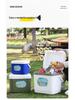 Compact Insulated Ice Box for Outdoor, Fishing, Camping, and Car Use