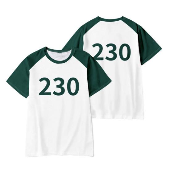 230 001 007 Tepláková souprava Cosplay Kostým Korejská unisex bunda s krátkým rukávem Top joggingové kalhoty 3dílná souprava teplákových souprav Masquerade Party Outfit