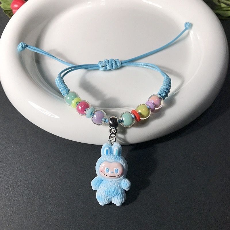 Brățară La Bu Bu Girl Dulce și Drăguță Handmade Desene Animate Frânghie de Mână Cadou