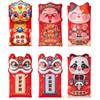 Plush New Year Lucky Money Bag Chinese Style Crossbody Bag Shoulder Pouch  Spring Festival Supplies