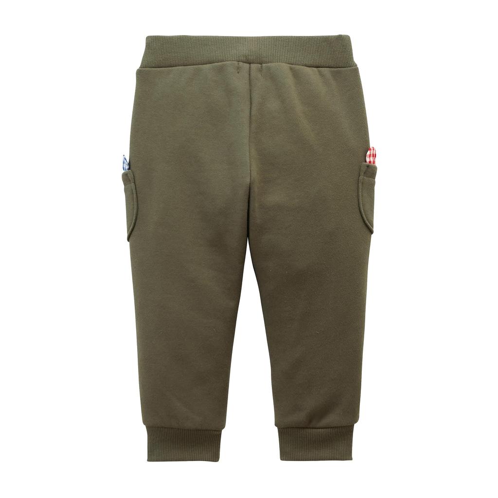 MIKIHOUSE HOT BISCUITS Pants, Boys and Girls, Khaki, Size 80cm, 73-3210-497