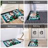 Demon Slayer Doormat Anti-Slip Kitchen Bath Mat Toilet Door Floor Entrance Carpet Rug