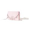 DIOR Bag [Customized Cosmetic Bag] Pink Heart Light Jinghe Love Chain Decoration Polyester Fiber Pink Cloud Storage Portable Sweet Fresh Cute Princess