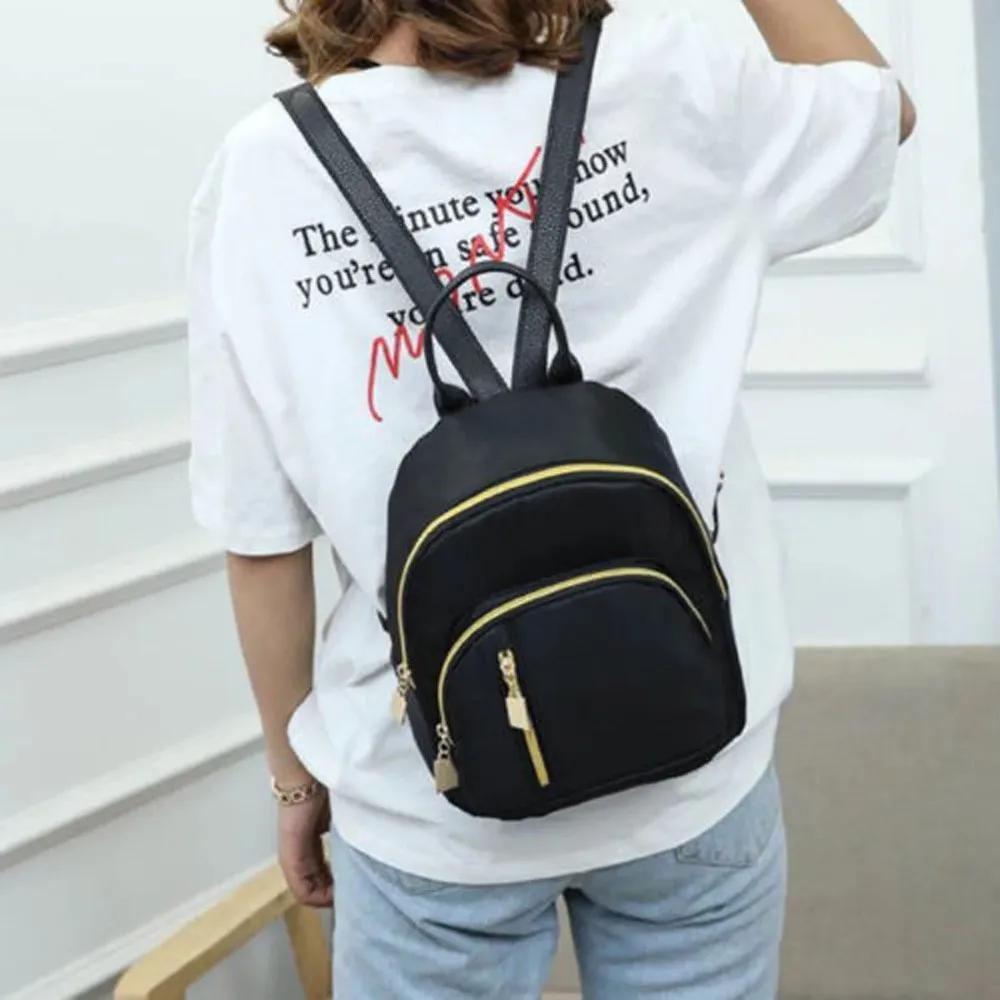 New Fashion Women Backpack Mini Soft Touch Multi-Function Small Backpack Female Ladies Shoulder Bag Girl Purse