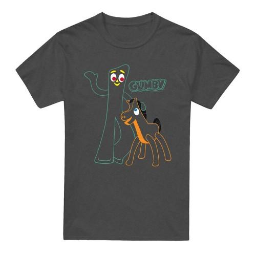 Gumby Unisex Adult Outline T-Shirt