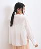 Volume Flare White Main [BIS] Women's Shirt, Wrinkle-Resistant, Cool-to-the-Touch, Washable,