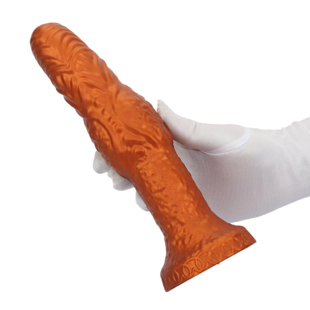 Extra Large Alien Foreskin Silicone Dildo & Anal Plug Masturbator