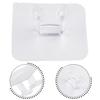 Transparenter Stark Klebender Wandhängehalter Stanzfreier Haken Haushalts-WC-Gadget