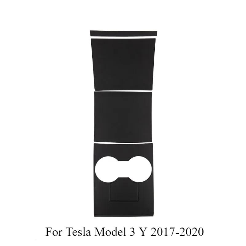 

Central Control Panel Protective Patch for Tesla Model 3 Y 2017-2020 ABS Carbon Fiber Decorative Shell Stickers Car Accessories