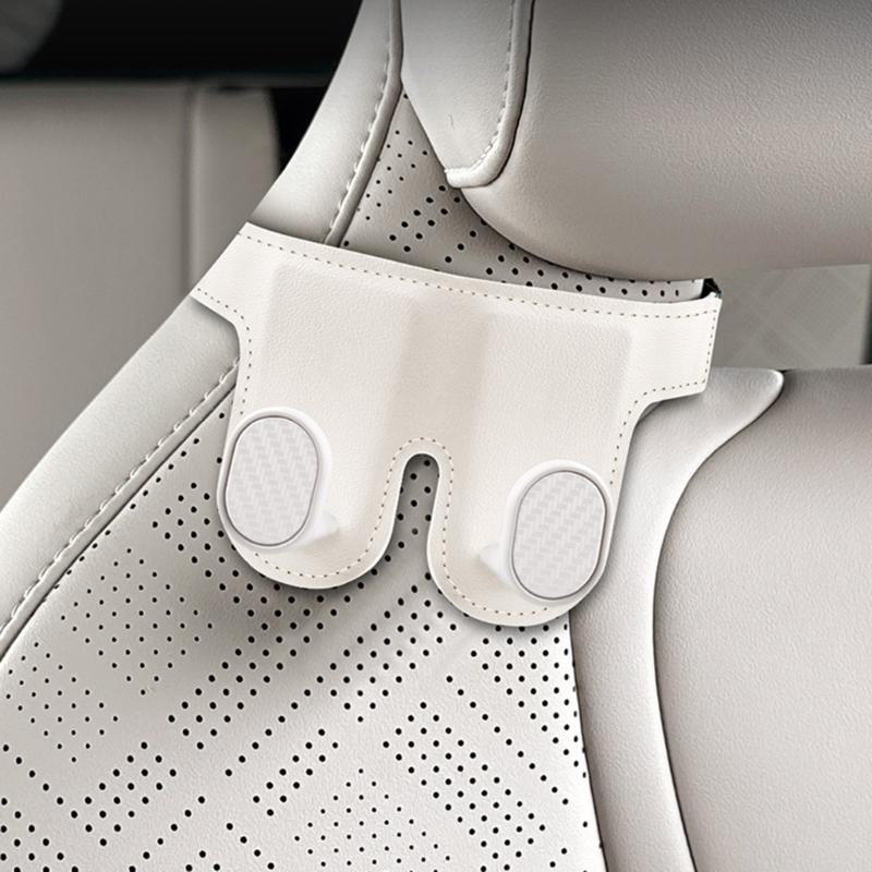 Auto Innenaufbewahrungshaken Automobil Rücksitzhaken für Handtasche Geldbörse Regenschirm Schwerlast Auto Kopfstützenhaken Organizer