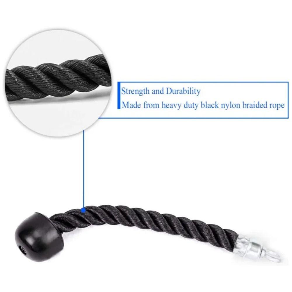 Triceps Gantry Pull Rope Single Handle Gym Equipment Pull Rope Fitness Pull Rope  Fitness