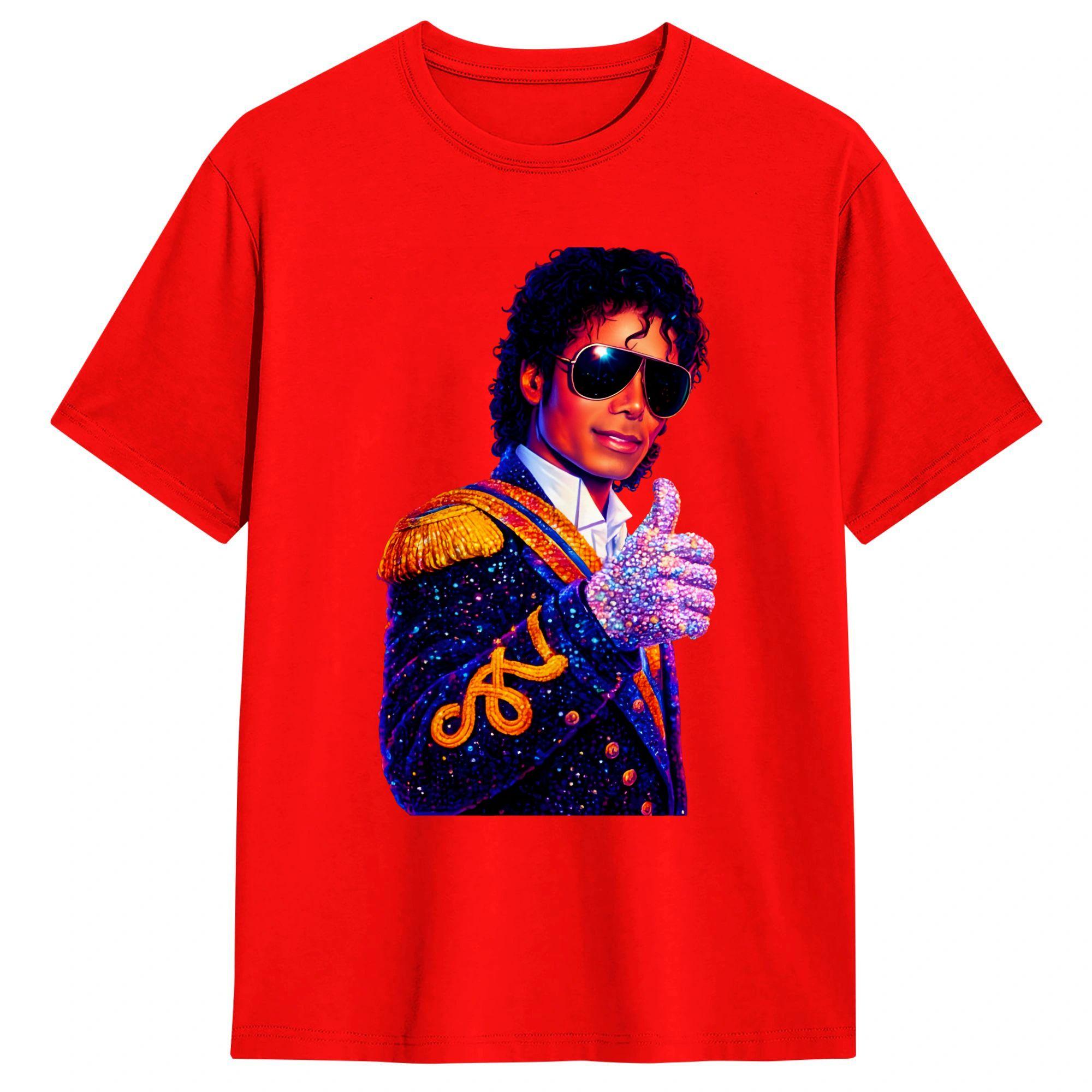 

MMichael JJackson MJ POP Art Дизайн для фанатов Футболка Унисекс Y2K Смешные Футболки Пляжные С круглым вырезом Хиппи Футболки с принтом Большие размеры Топы S