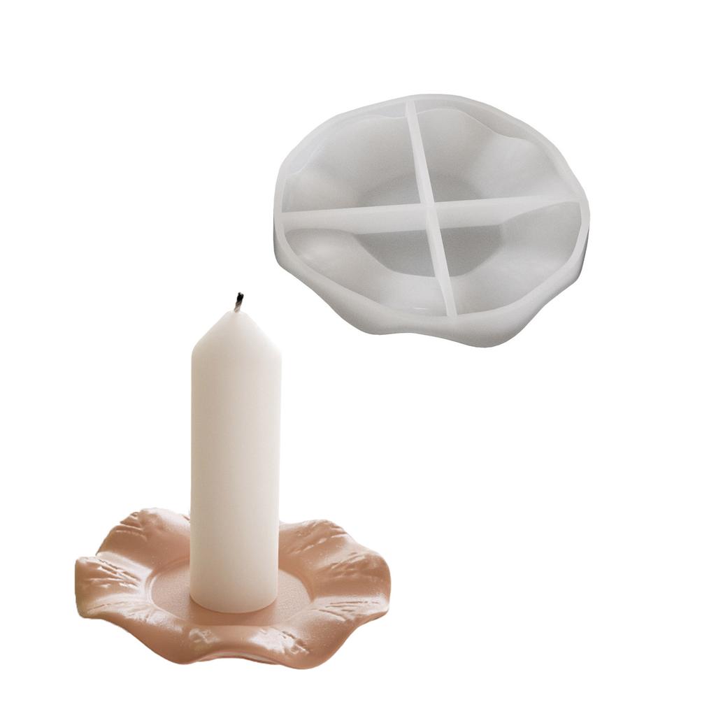 Silicone Hand-Making Molds Leaf Shape Trays Moulds Jewelry Dish Molds Silicone Texture Present for Art Enthusiasts