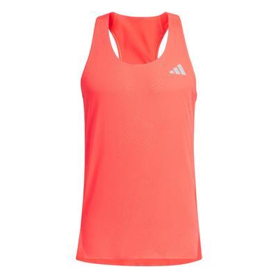 Climacool Ess Tank Top Quick Dry Cool Running Slim Fit Sports Vest Unisex Tops Bright-Red Dark-Silver-Gray JZ2151