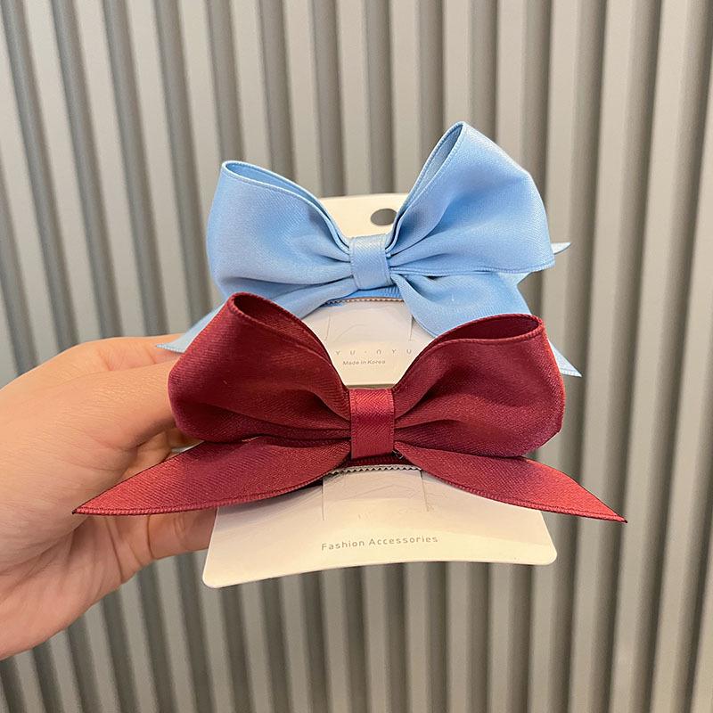 Spring & Summer Bow Hair Clips: Cute Princess Headdress for Girls