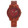 Trend fashion watch wood grain men's watch simple casual digital wood grain quartz watch manufacturer