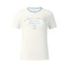Tennis Classic Versatile Comfortable T-Shirt Women Tops Cloud-White A11W623126FWT
