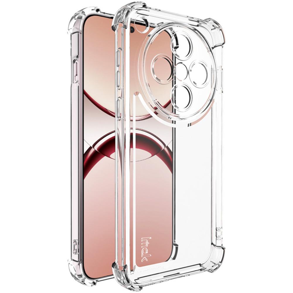 

For Oppo Find X8 5G Case Straight Frame Four Corner Shockproof Clear TPU Cover Style A