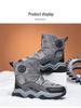 Children's Winter Snow Boots - Plush, Warm, Anti-Freeze Cotton Shoes for Boys & Girls