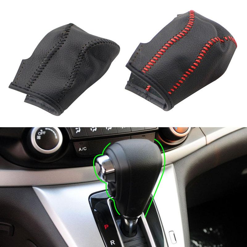 For Honda CRV CR-V LHD 2007 2008 2009 2010 2011 Gear Collars Gear Shift Knob Cover Automatic Protector Interior Accessories